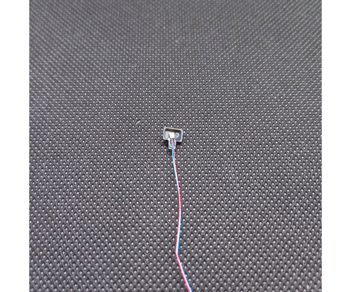 Reflektor, lampa led H0 biała zimna + rezystor