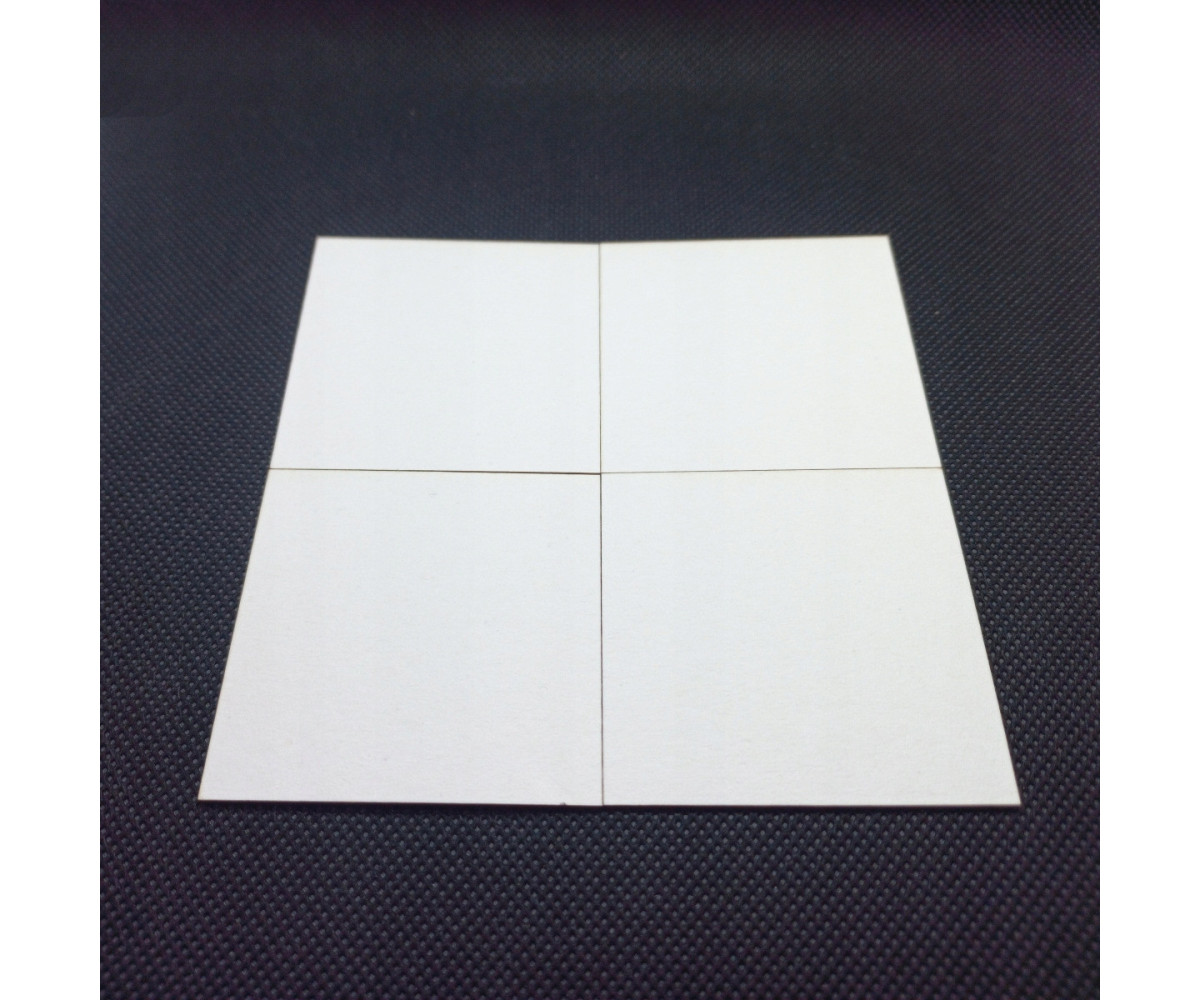 Płyty betonowe H0 55mm x 55mm, 10 sztuk, z tektury