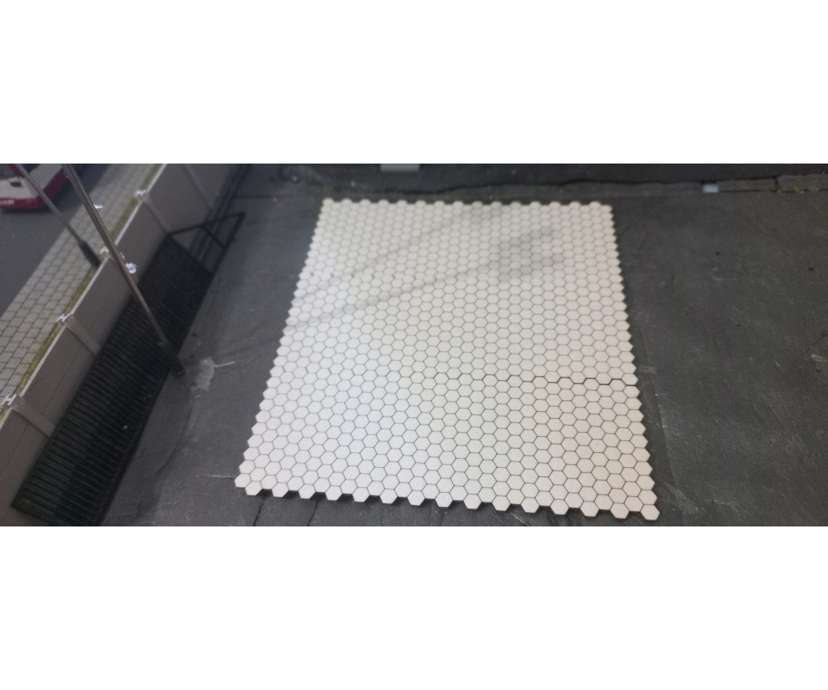 Trylinka H0 105mm x 41mm - 2 sztuki, chodnik droga