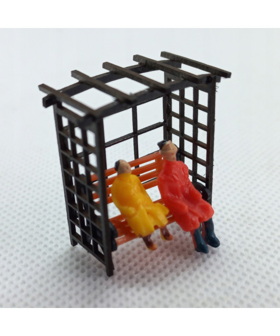 Pergola H0 28mm x 31mm x 16mm, typ 1