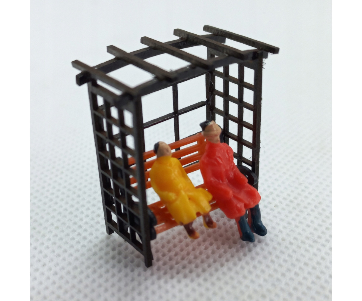 Pergola H0 28mm x 31mm x 16mm, typ 1