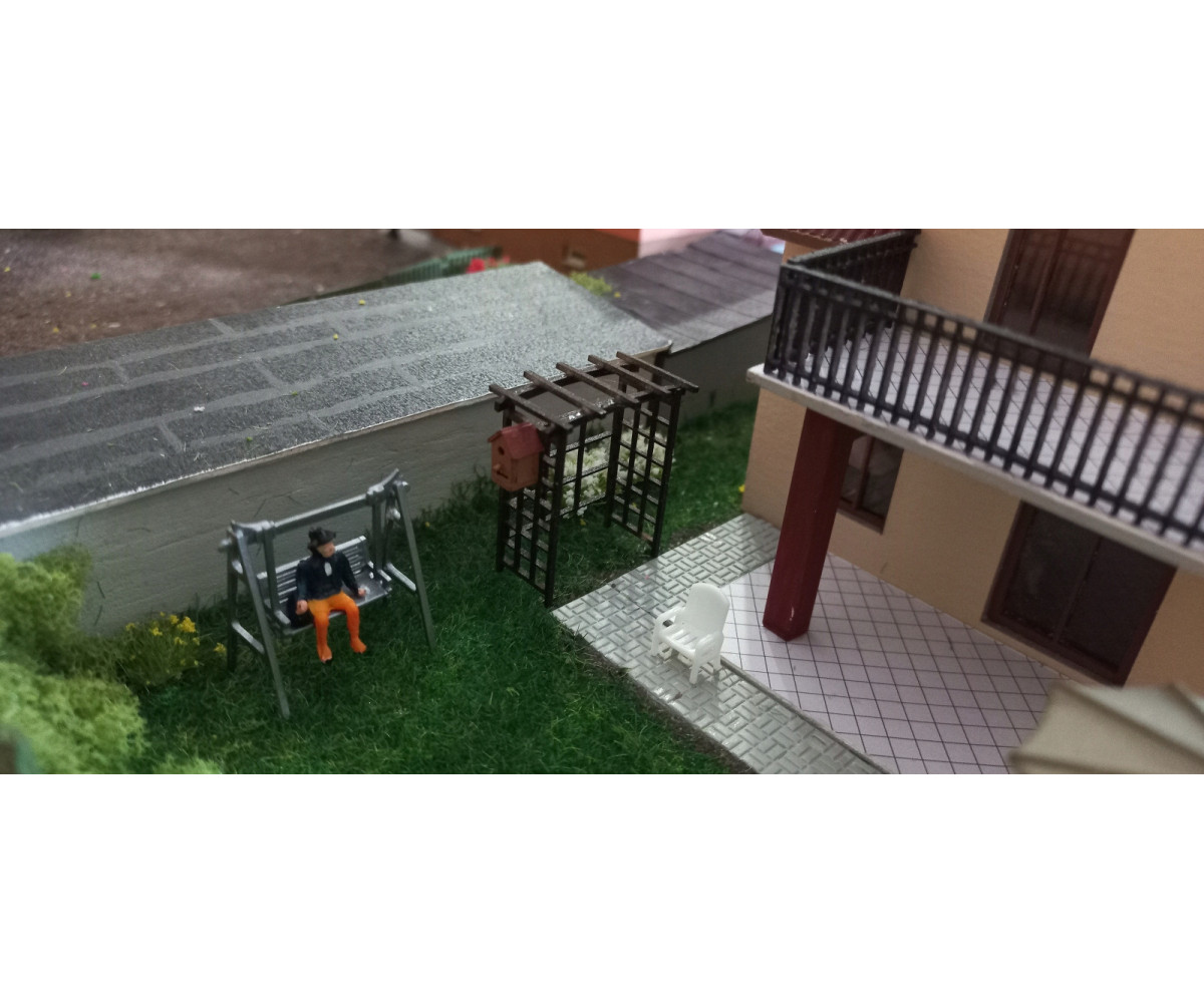 Pergola H0 28mm x 31mm x 16mm, typ 1