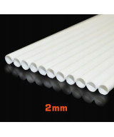 Profil ABS rura, kształt O - 2mm (3szt x 15cm)