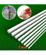 Profil ABS pręt okrągły - 1mm (3szt x 15cm)