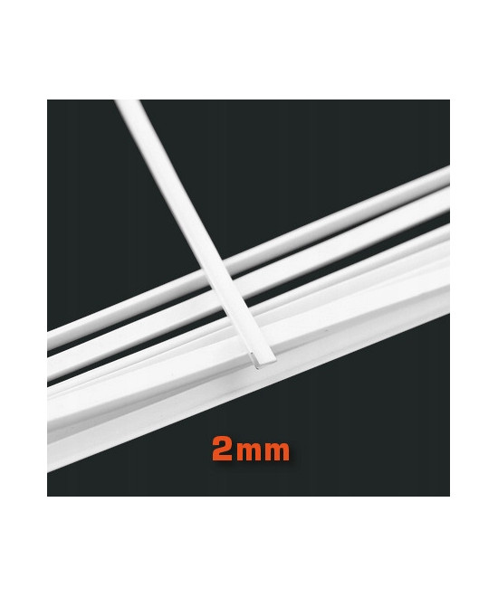 Profil ABS L 2mm x 2mm (3szt x 15cm)