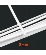 Profil ABS L 2mm x 2mm (3szt x 15cm)