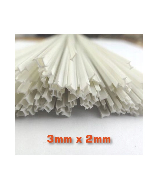 Profil ABS H 3mm x 2mm (3szt x 15cm)