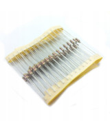 Rezystor węglowy 0,25W 1/4 4,7K Ohm, 40 sztuk