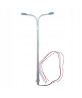 Latarnia lampa Led dwuramienna żółta 3v + rezystor