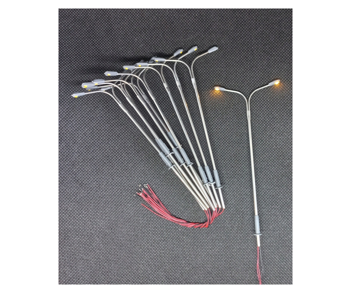 Latarnia lampa Led dwuramienna żółta 3v + rezystor