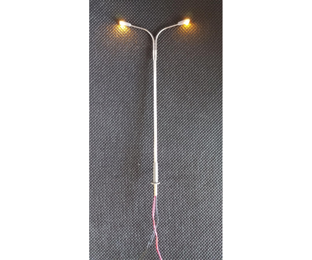 Latarnia lampa Led dwuramienna żółta 3v + rezystor