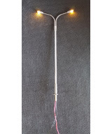 Latarnia lampa Led dwuramienna żółta 3v + rezystor