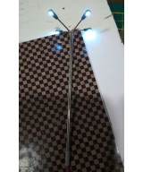 Lampa,latarnia LED czteroramienna biała 3v + rezystor