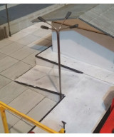 Lampa,latarnia LED czteroramienna żółta 3v + rezystor