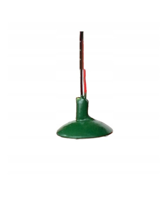 Lampa wisząca led biała ciepła H0 (klosz zielony)