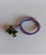 Lampa wisząca led biała ciepła H0 (klosz zielony)