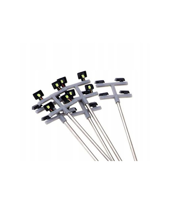 Lampa uliczna,latarnia LED 4x, 3v,rezystory GRATIS