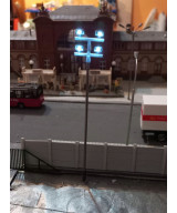 Lampa uliczna,latarnia LED 4x, 3v,rezystory GRATIS