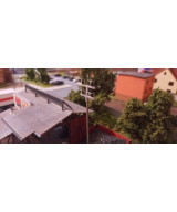 Lampa uliczna,latarnia LED 4x, 3v,rezystory GRATIS