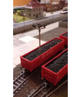 Lampa uliczna,latarnia LED 4x, 3v+rezystory, typ 2