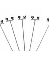 Lampa uliczna,latarnia LED 2x, 3v,rezystory GRATIS