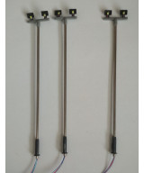 Lampa uliczna,latarnia LED 2x, 3v,rezystory GRATIS