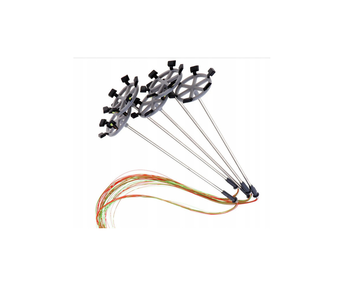 Lampa uliczna,latarnia LED 6x, 3v, rezystor GRATIS