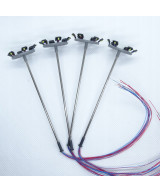 Lampa uliczna,latarnia LED 6x, 3v, rezystor GRATIS