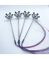 Lampa uliczna,latarnia LED 6x, 3v, rezystor GRATIS