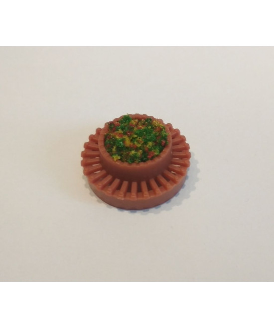 Kwietnik na makietę, ławka, na perony kolejowe