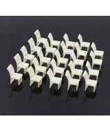 Krzesło białe na makietę , wyposażenie domu