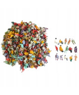 Ludziki, postacie, figurki H0, siedzące - 15 sztuk