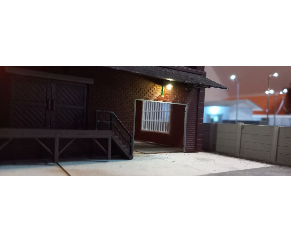 Kinkiet, latarnia, lampa led żółta typ 3 +rezystor