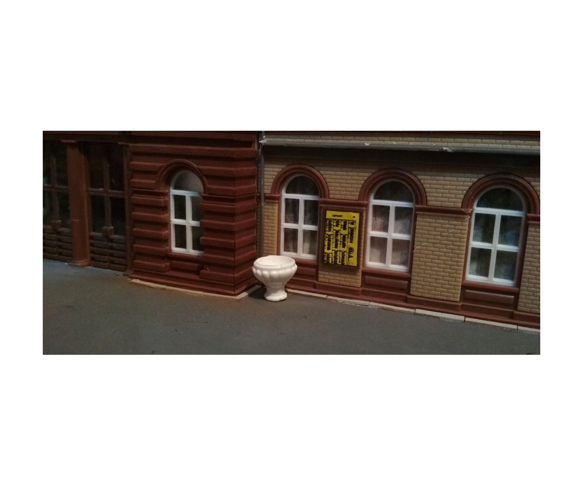 Donica, kwietnik na makietę, klomb 11mm