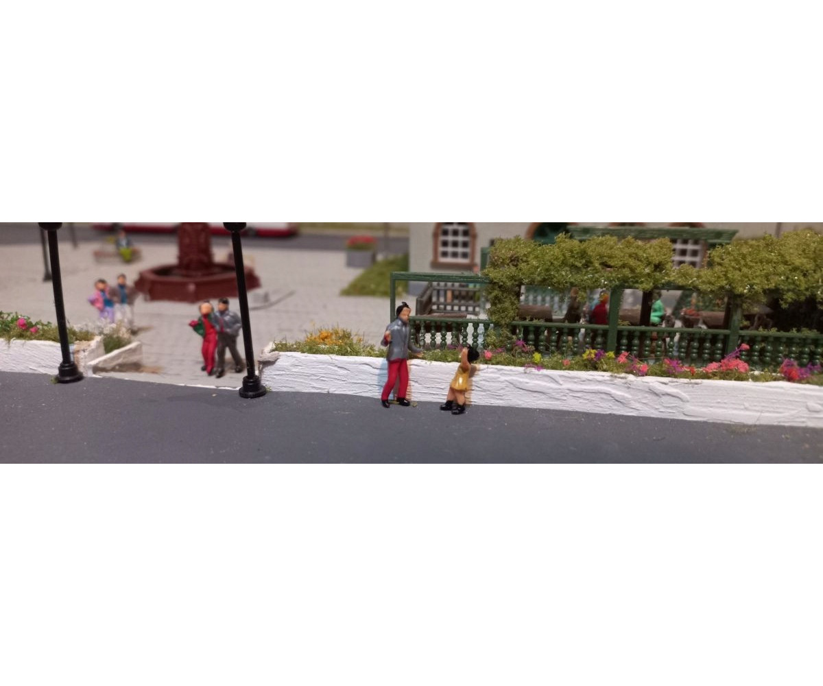 Ludziki postacie figurki H0, pojedyncze PREMIUM