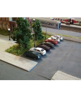 Auto samochód na makietę H0 - pakiet 10 sztuk