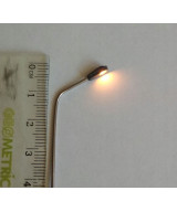 Latarnia lampa Led biała ciepła 3v, skala H0, regulowana wysokość