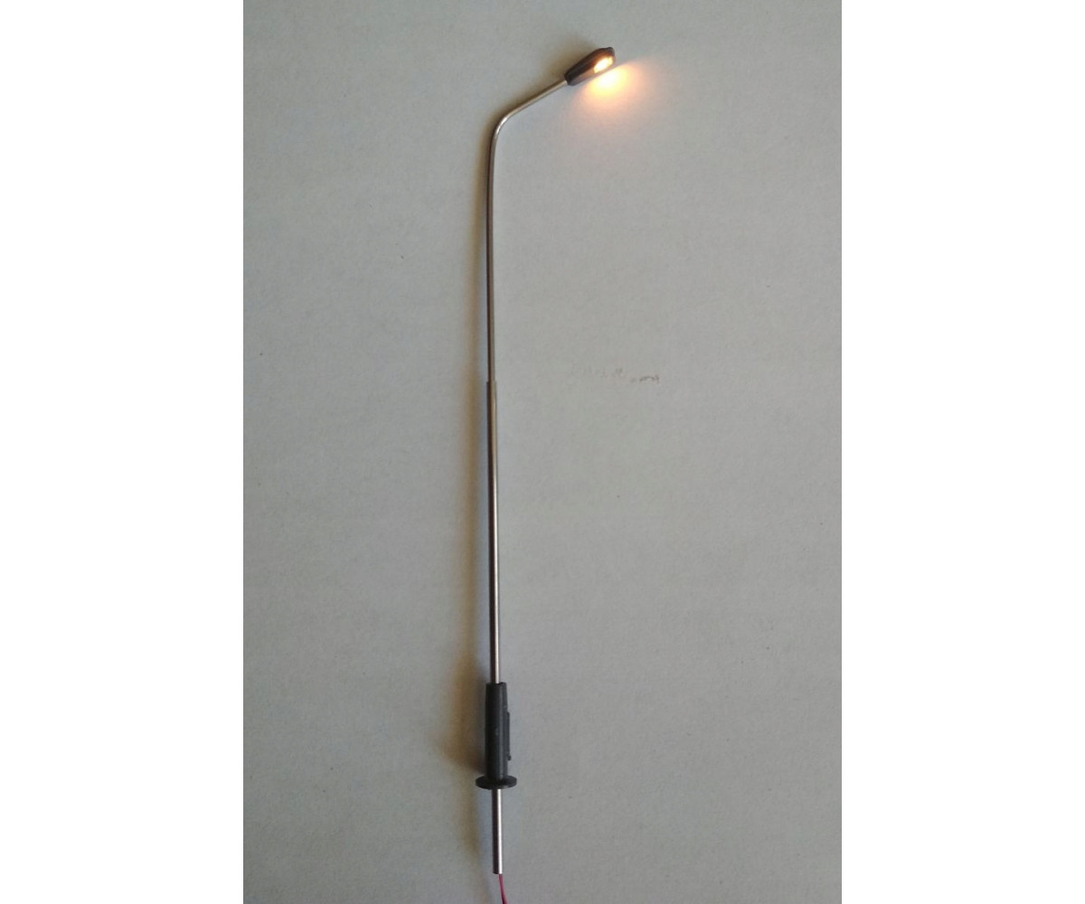 Latarnia lampa Led biała ciepła 3v, skala H0, regulowana wysokość