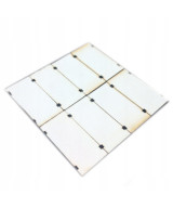 Płyty betonowe H0 34mm x 17mm, 30 sztuk, z tektury