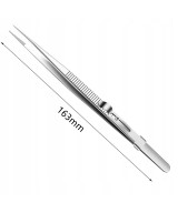 Pęseta prosta regulacja siły nacisku blokada skoku