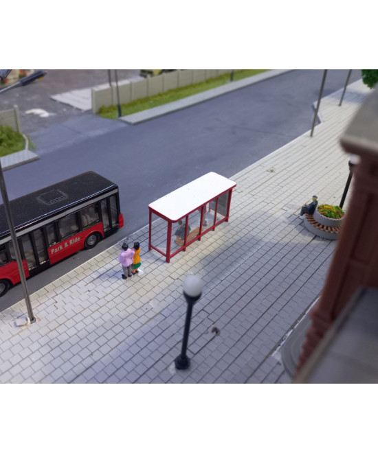 Przystanek autobusowy miejski H0 mały