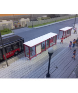 Przystanek autobusowy miejski H0 duży