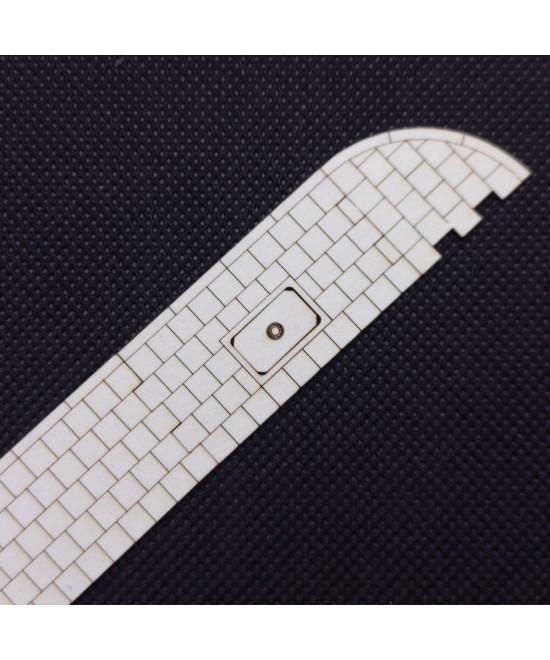 Chodnik H0 42mm x 21.7mm + studzienka kablowa