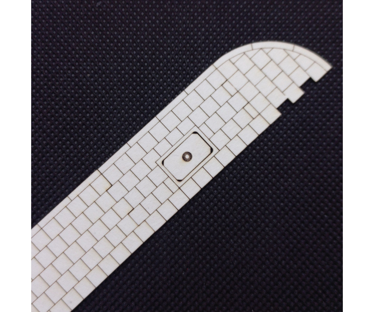 Chodnik H0 42mm x 21.7mm + studzienka kablowa