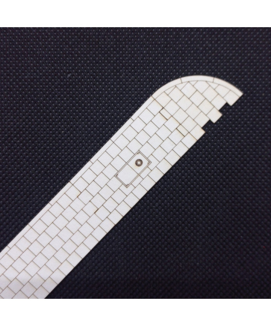 Chodnik H0 42mm x 21.7mm + studzienka kablowa 1